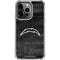 NFL Los Angeles Chargers Black & White iPhone 15 Pro Clear Case